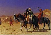Jean-Leon Gerome Arabs Crossing the Desert oil painting reproduction